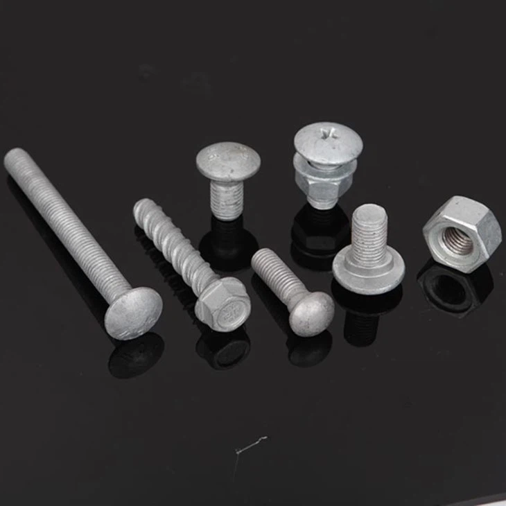 Hot Dip Galvanized Round Head Guard Rail Splice Bolt